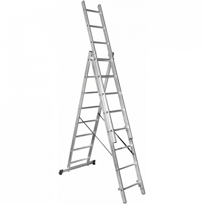 Трехсекционная лестница INFORCE ЛП-03-08 940329